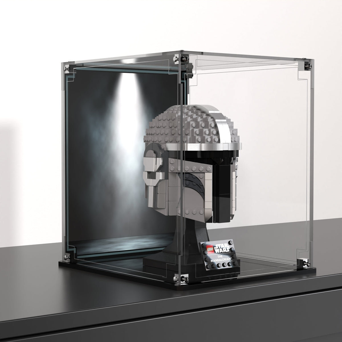 Display Case For LEGO® Star Wars™ The Mandalorian™ Helmet 75328