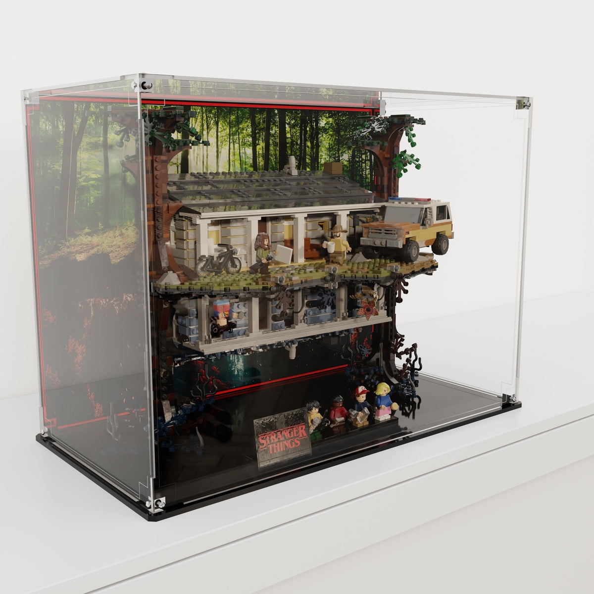 Display Case For LEGO® Stranger Things The Upside Down 75810