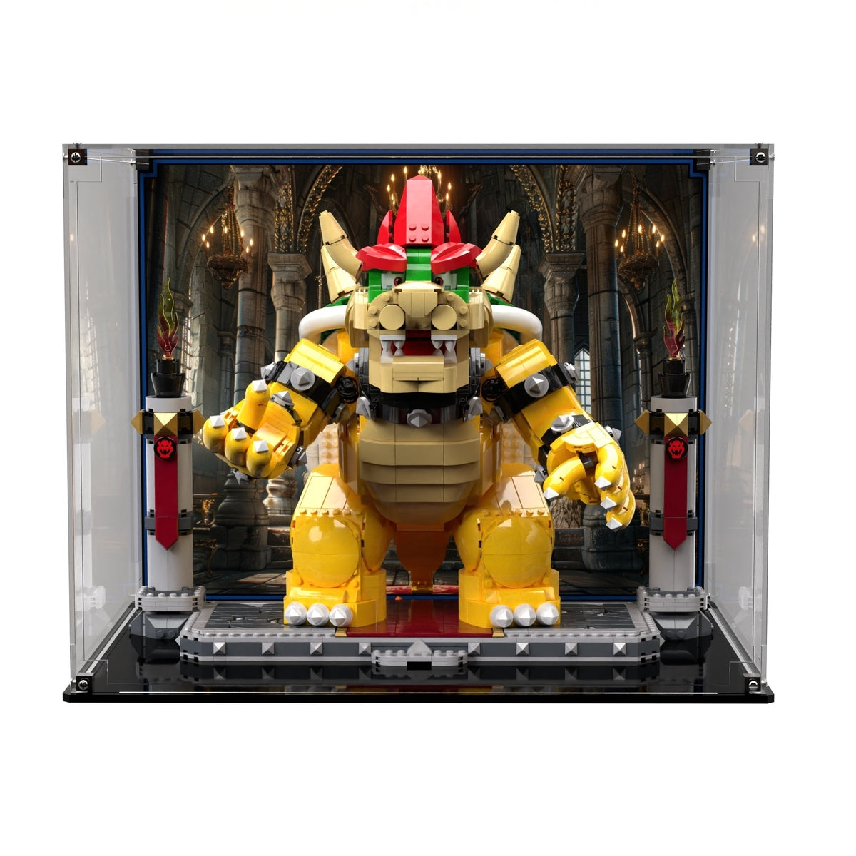 Display Case For LEGO® Super Mario™ The Mighty Bowser™ 71411