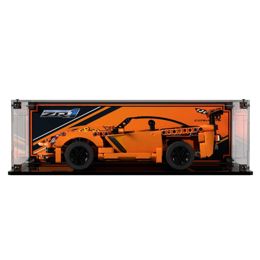 Display Case For LEGO® Technic Chevrolet Corvette ZR1 42093