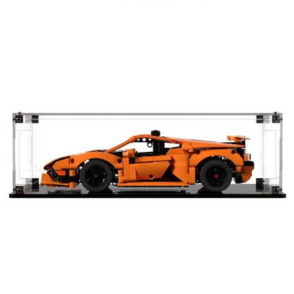 Display Case For LEGO® Technic Lamborghini Huracán Tecnica Orange 42196