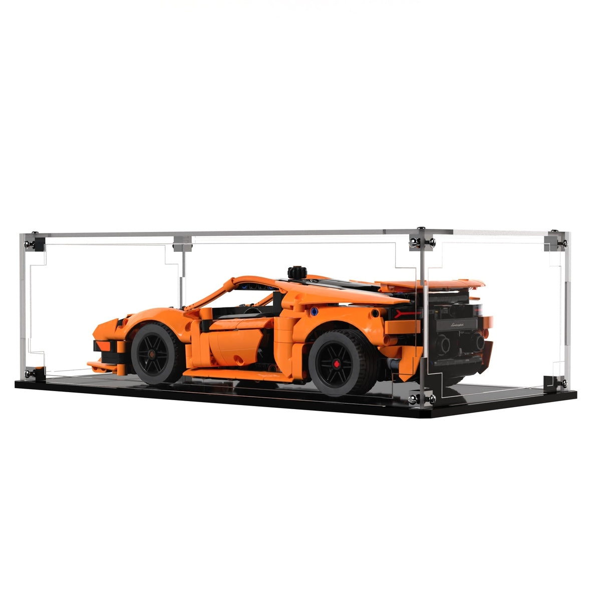 Display Case For LEGO® Technic Lamborghini Huracán Tecnica Orange 42196