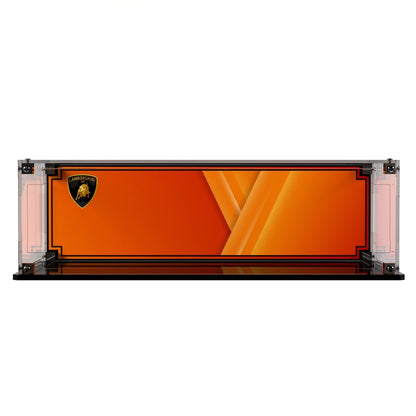 Display Case For LEGO® Technic Lamborghini Huracán Tecnica Orange 42196