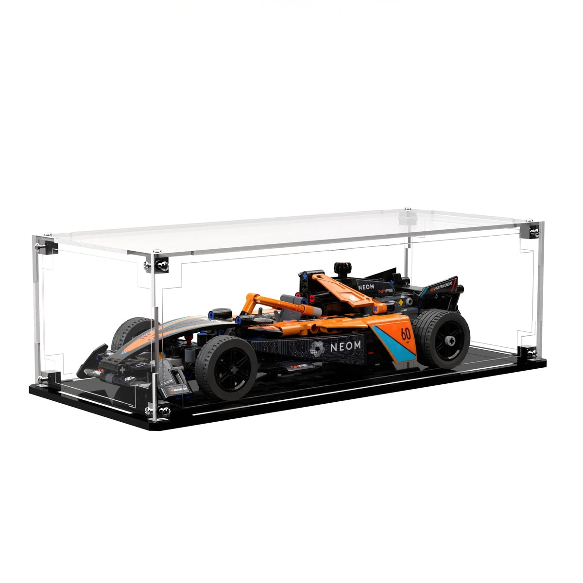 Display Case For LEGO® Technic NEOM McLaren Formula E Race Car 42169