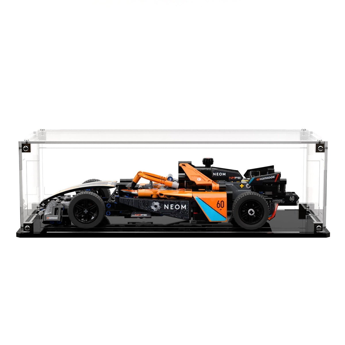 Display Case For LEGO® Technic NEOM McLaren Formula E Race Car 42169