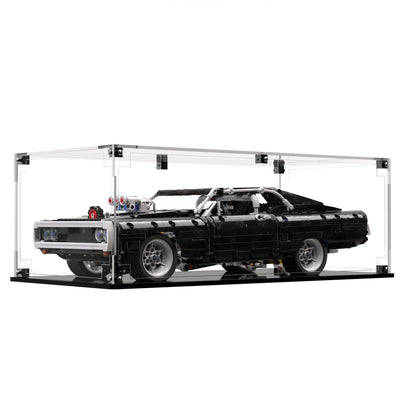 Display Case For LEGO® Technics Fast and Furious Dom's Dodge Charger 42111