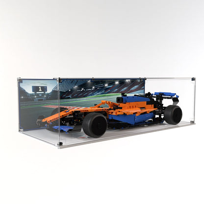 Display Case For LEGO® Technics McLaren Formula 1™ F1 Race 42141