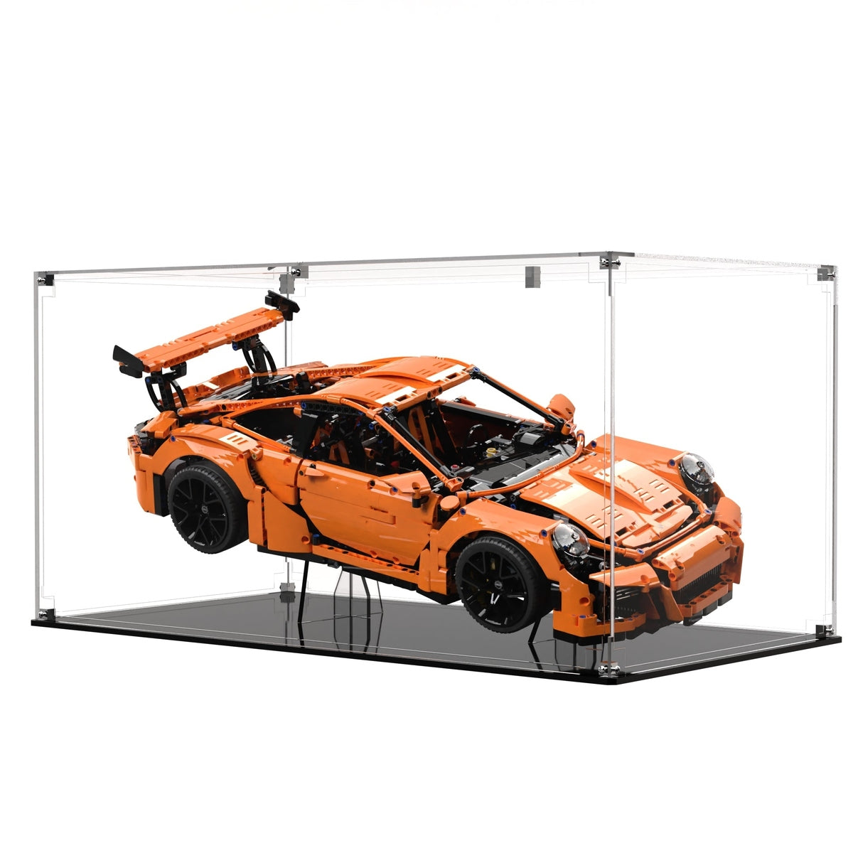 Display Case and Stand For LEGO® Technics Porsche 911 GT3 RS 42056