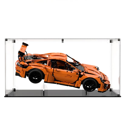 Display Case and Stand For LEGO® Technics Porsche 911 GT3 RS 42056