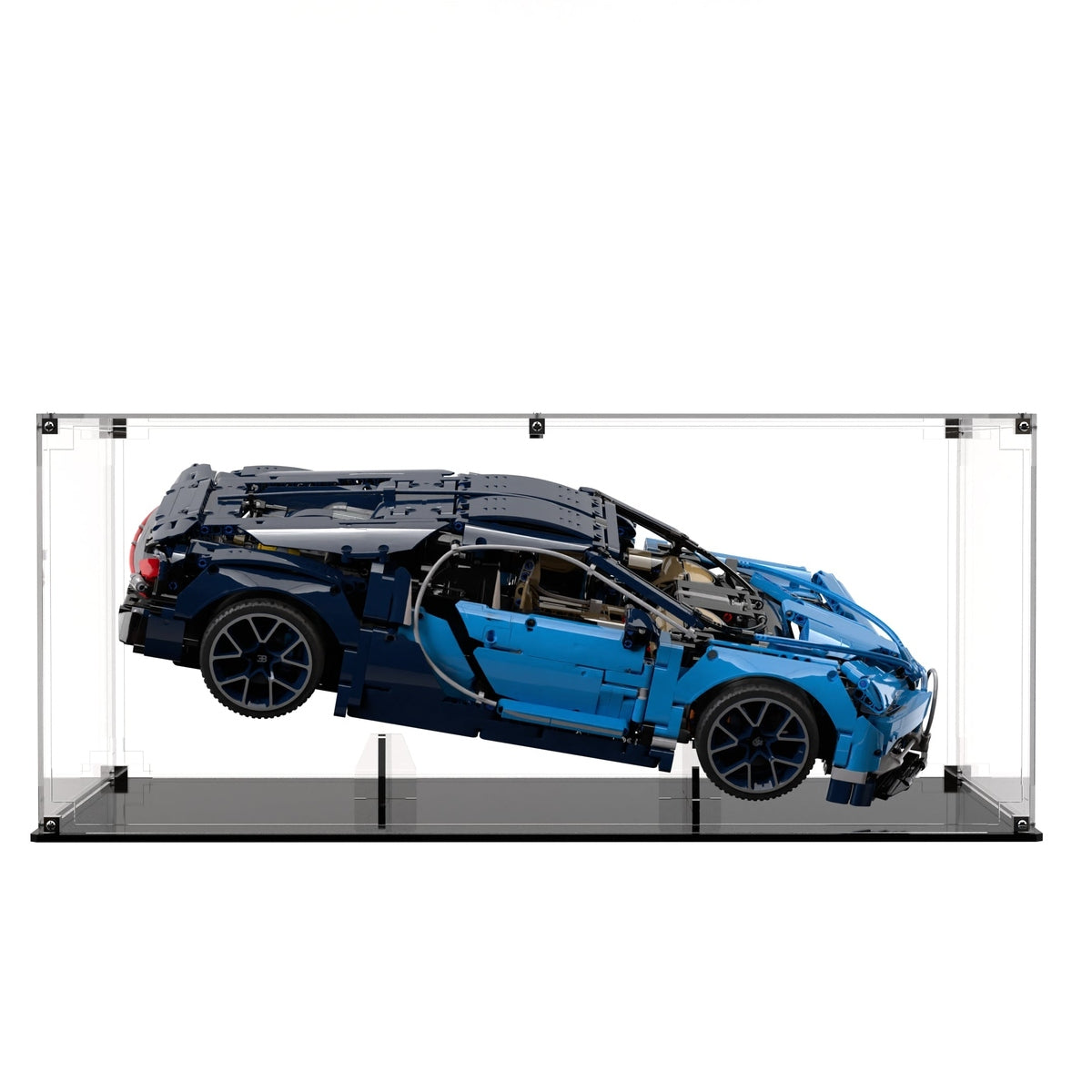 Display Case and Stand for LEGO® Technics Bugatti Chiron 42083