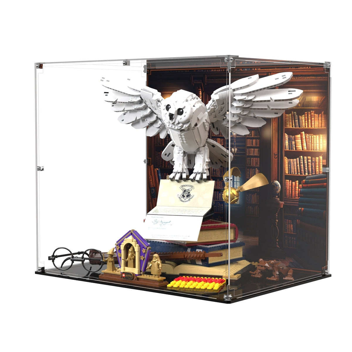 Display Case for LEGO® Harry Potter™ Hogwarts™ Icons - Collectors' Edition 76391