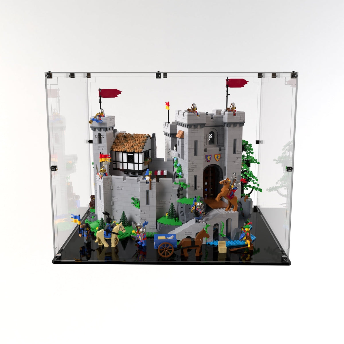 Display Case for LEGO® Icons Lion Knights' Castle 10305