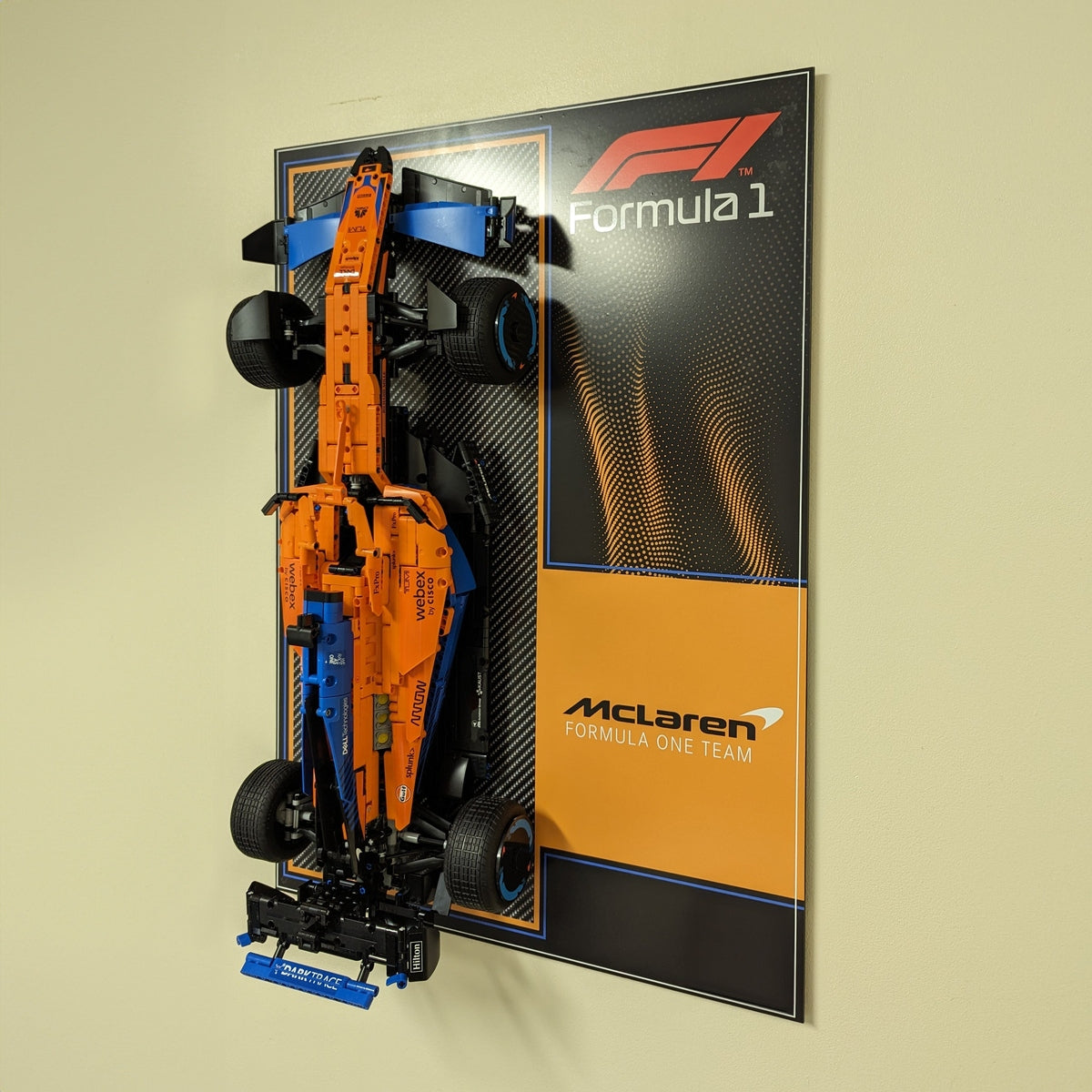 Wall Display Panel For LEGO® McLaren Formula 1™ Race Car 42141