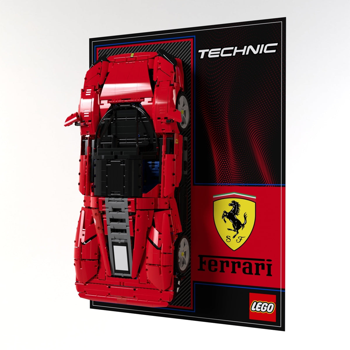 Wall Display Panel For LEGO® Technic Ferrari Daytona SP3 42143