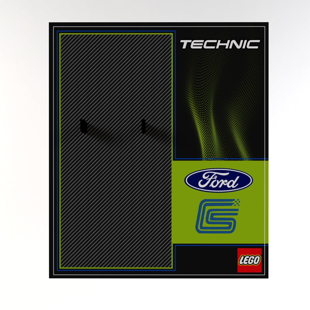 Wall Display Panel For LEGO® Technic Ford Mustang Shelby® GT500® 42138