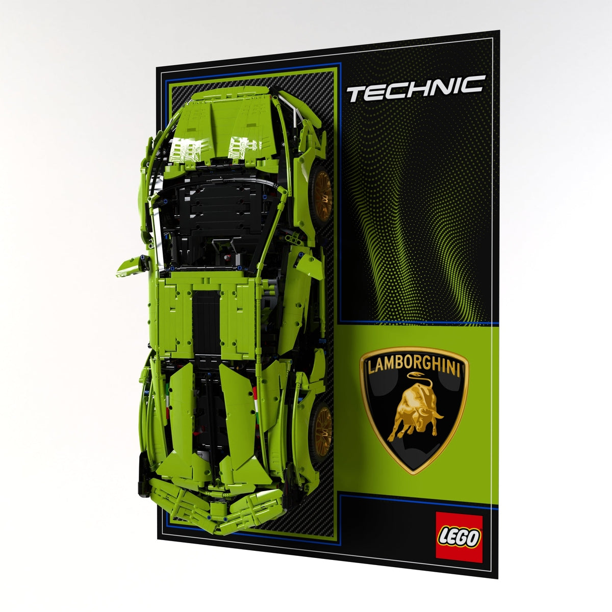 Wall Display Panel For LEGO® Technic Lamborghini Sián FKP 37 42115