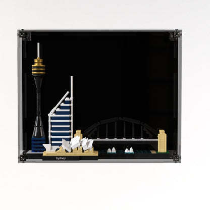 Wall Mounted Display Case For LEGO® Architecture Sydney 21032